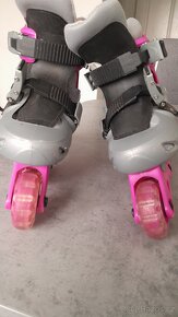 Dívčí kolečkové brusle - 3