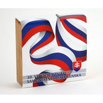 Medaile - 30. Výročí vzniku samostatného Slovenska - 3