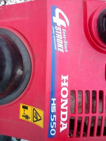 Sněžná fréza Honda - prodám / vyměním - 3
