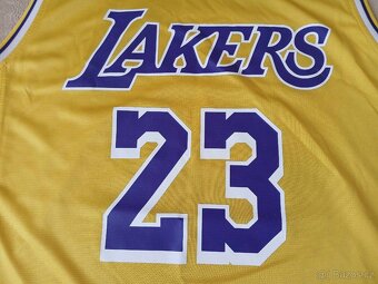 Basketbalový dres LeBron James Los Angeles Lakers - 3