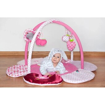 Hrací deka pro miminko PlayTo pink NOVÁ - 3