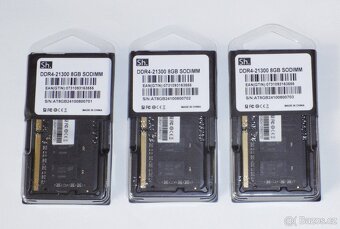 8GB DDR4 (PC4) 2666 SODIMM 1.2V NOVÉ Micron ověřeny i v NAS - 3