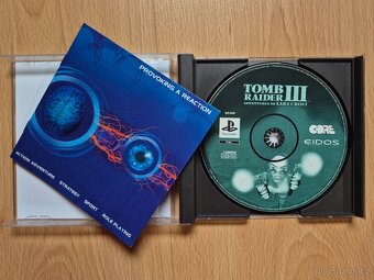 Predám hru na PS1 Tomb Raider 3 - 3