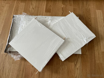 IKEA Kallax - Policový díl, bílá, 77x77 cm - 3
