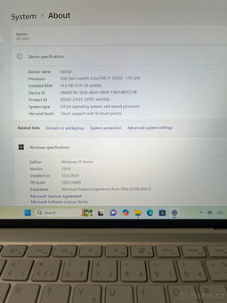 Dell XPS 13 Touch/9315/i7-1250U/13,4"/16GB/1TB SSD/Iris Xe - 3
