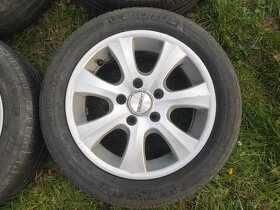 Sada kol Dezent pro BMW R16, 5x120, pěkné letní pneu - 3