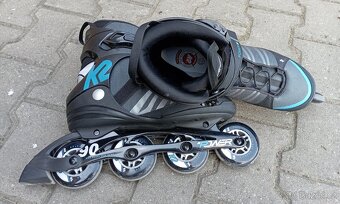 Pánské Inline brusle K2 POWER 90 vel. 47, NOVÉ - 3