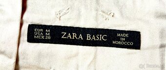 ZARA sportovně-elegantní sukýnka – NOVÁ, béžová, stylová - 3