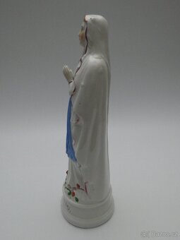 Porcelánová soška panna Maria - ND de Lourdes - 3