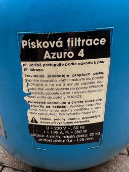 Písková filtrace - 3