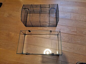 Klec na hlodavce se skleněným dnem - 3