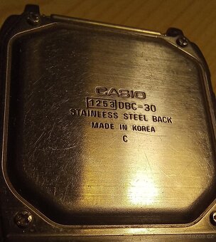 Casio Telememo 30, vintage hodinky s kalkulačkou - 3