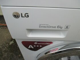 Nabízím pračku LG invertor přední plnění na 6kg prádla. Plně - 3