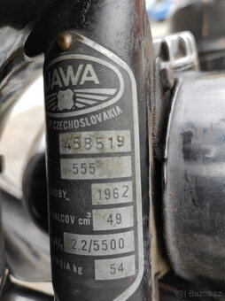 Jawa 555 Pionýr v neobvyklé originální černé barvě - 3