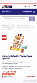 Interaktivní chodítko Mickey Mouse - 3