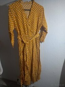 Dámské šaty letní 3/4 rukávy, s páskem, vel. M, L a XL - 3