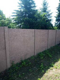 Betonový plot - 3