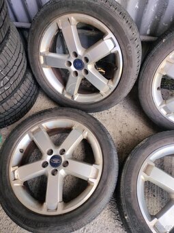 4ks alu disky orig. Ford 5x108 R17 pneu 205/50 r17 - 3
