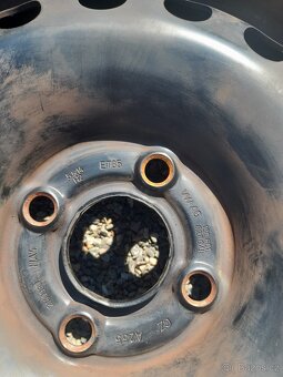 4x 14" plechové disky na Škoda Citigo, VW UP, Seat Mii., - 3