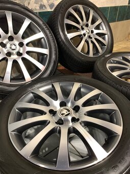 Alu kola Škoda R17 5X112 LETNÍ PNEU 225/50 R17 ANNAPURNA 2 - 3