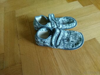 Plátěné Barefoot tenisky/bačkory Beďa vel.32 - 3