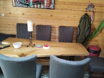 Prodám originální masivní dubový stůl. - 3