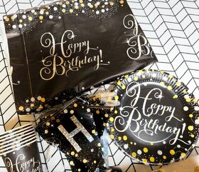 Párty sada stříbrno-zlatá - 3