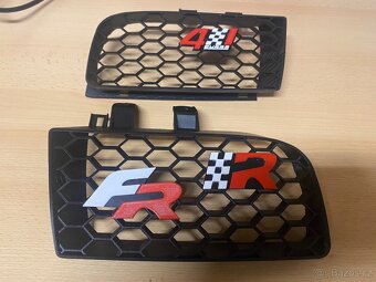 Bočné krytky do Cupra R masky Seat leon - 3