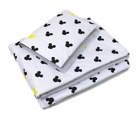 Baby Nellys Polštářkový mantinel s povlečením Shine - Mickey - 3