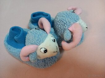 Dívčí bačkůrky teplé, stélka 19 cm - 3