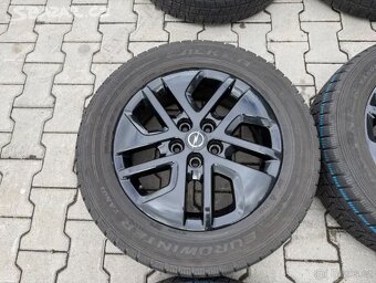 4x al kola 5x114.3 + pneu zimní 215/60 R17C - 3