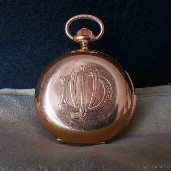 Kapesní hodinky s opakovačem, Švýcarsko, cca 1900, pouzdro z - 3