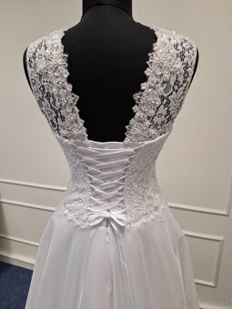 Svatebni saty velikost 38 - 3