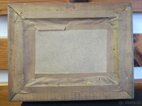 Obrazy - rytiny, Kde domov můj a Karlův most - 3