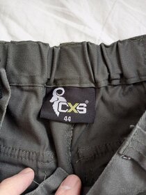 Nové kalhoty - kapsáče v. 44-46 - zip na kraťasy - 3