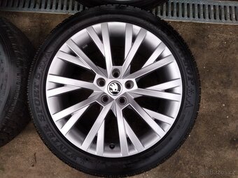 Zimní alu sada Škoda Superb III 18" 5x112 - 3