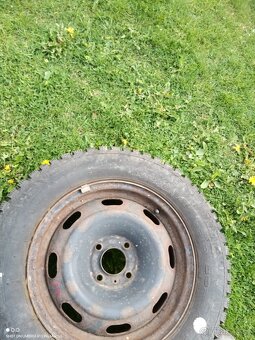 4xplechove disky s zimními pneu Vraník 195/65 R15 - 3