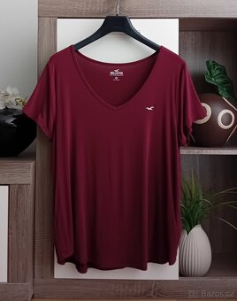 Hollister dámské tričko vel. XL - 3
