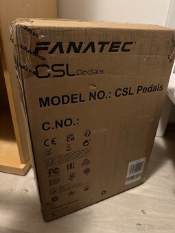 Fanatec CSL pedály - 3