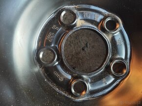 Prodám rezervní kolo 6,5Jx16H2 ET42 + pneu 205/45/R16 - 3