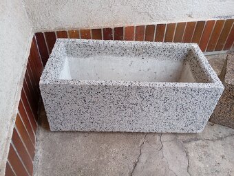 Betonové květináče / květníky - 3