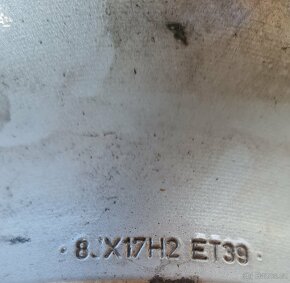 ALU kola - 17 palců, originál AUDI 5x112 - 3