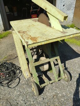 Cirkulárka pila s kolébkou 5kw motor - 3