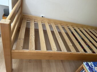 Postel jednolůžko Domestav, masiv smrk - 3
