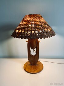 Starožitná stolní lampa lampička Úluv Brusel - 3