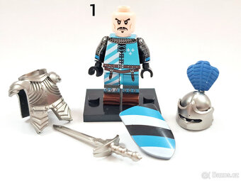 Minifigurky Gotičtí rytíři (1), typ Lego - 3