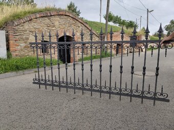 Kovaný plot - 3