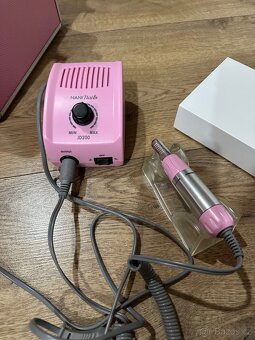 Bruska na nehty, uv gely, gellak, lampa, celá sada - 3