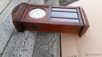 Staré nástěnné hodiny Junghans 78 cm - 3