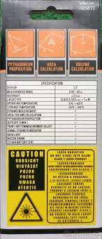 Prodám NEPOUŽITÝ laserový měřič zn. HANDY - 3